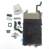 Screen LCD Metal Bracket Front Camera Flex Cable Small Parts Replacement for Iphone 6 Plus (Black)
