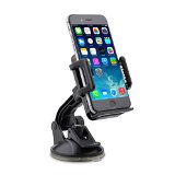 TaoTronics Car Windshield / Dashboard Universal smart phone mount Holder, car cradle for iPhone / Android