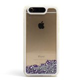 LifeBox Glow Apple iPhone 6/6s Case 4.7″ Dual Layer Hybrid Bumper Double Protection with Liquid Infused Glow in the Dark Fluoroscent with Glitter and Stars – Retail Package – Diamond