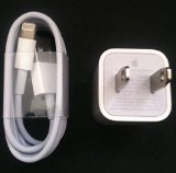 Apple Iphone 5 & 5S Lightning USB Data Cable & Wall Charger