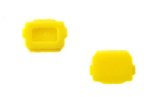 YD ELECTRONICS® YELLOW SILICONE Trapdoor pads for iPhone 5 nuud Lifeproof Cases - Set of 2
