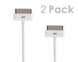 iPhone 4S Cable 6 ft Long, 2 Pack OoRange USB Sync and Charging Cable for iPhone 4/4S, iPhone 3G/3GS, iPad 1/2/3 iPod