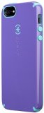 Speck SPK-A0830 CandyShell Cover for iPhone 5 & 5s – 1 Pack – AT&T Packaging – Purple Grape / Pool Blue