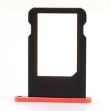 Smays for iPhone 5c SIM Card Tray Holder Repair Part (OEM) +Smays Cloth (Hot Pink)
