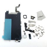 Screen LCD Metal Bracket Front Camera Flex Cable Small Parts Replacement for Iphone 6 (Silver)