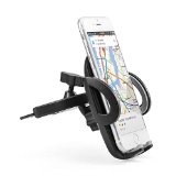 Anker CD Slot Mount Car Mount Phone Holder for iPhone, iPod, Samsung, LG, Nexus, HTC, Motorola, Sony and Other Smartphones and MP3 Players (Black)