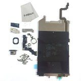 Screen LCD Metal Bracket Front Camera Flex Cable Small Parts Replacement for Iphone 6 Plus (Silver)