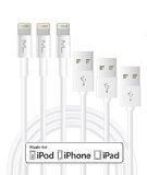 [Apple MFi Certified] Maeline® 3.3ft / 1M USB Sync and Charging 8 Pin Lightning Cable for iPhone 6S/6/6 Plus/5S/5C/5/iPod/iPad/iPad Air all iOS Devices (3-Pack)