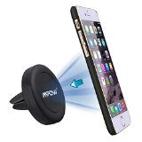 Mpow Grip Magic Air Vent One Step Mounting Magnetic Car Mount Holder for iPhone 6/6S and Android Cellphones