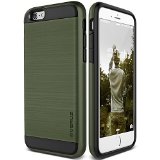 iPhone 6S Case, Verus [Verge][Military Green] – [Brushed Metal Texture][Heavy Duty][Maximum Drop Protection][Slim Fit] – For Apple iPhone 6 and iPhone 6S 4.7″ Devices