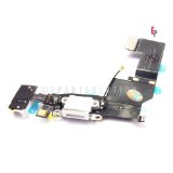 ePartSolution- iPhone 5S White Charger Charging Port Dock Connector Flex Cable USB Port Charging Port USA Seller